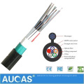 Сделано в Aucas хороший продукт GYXTC8Y 4-жильный многожильный алюминиевый наружный многомодовый волоконно-оптический кабель